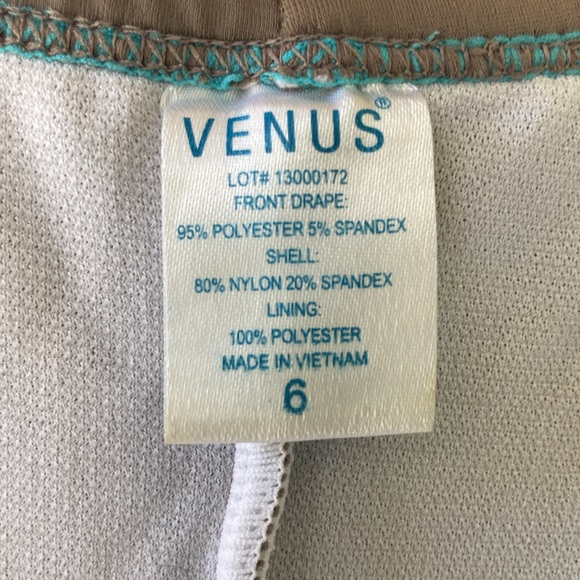 Venus Slimming Draped One Piece Swimsuit - Picture 12 of 13